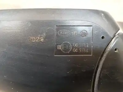 Tweedehands auto-onderdeel linker spiegel voor kia ceed concept 120 cv / 88 kw oem iam-referenties 049783