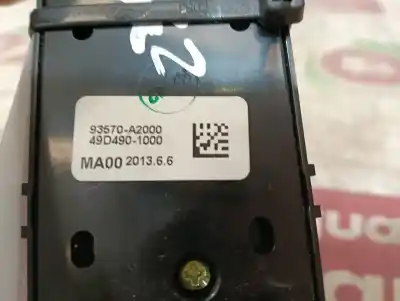 Second-hand car spare part left front power window switch for kia cee´d concept oem iam references 93570a2000  