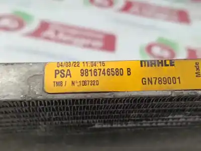 Tweedehands auto-onderdeel airconditioning condensor / radiator voor opel combo cargo (e) basis 102 cv / 75 kw oem iam-referenties 9816746580b  