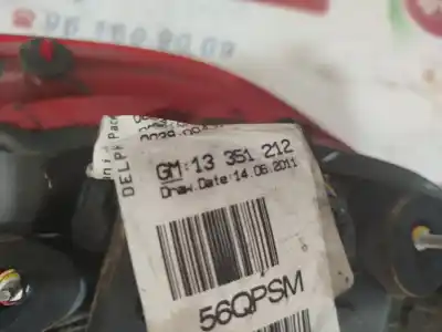 Pezzo di ricambio per auto di seconda mano lampada posteriore sinistra per opel corsa d catch me riferimenti oem iam 13186350  