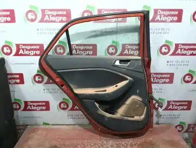 Peça sobressalente para automóvel em segunda mão porta do automóvel traseira esquerda por hyundai i20 style referências oem iam   