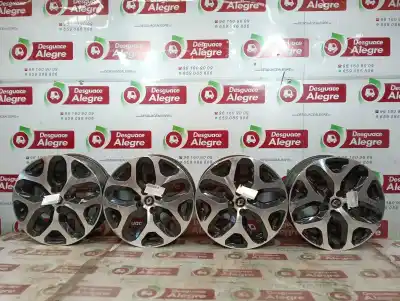 Peça sobressalente para automóvel em segunda mão jogo de jantes por renault captur limited 118 cv / 87 kw referências oem iam 403005571r  