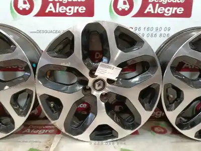 Peça sobressalente para automóvel em segunda mão jogo de jantes por renault captur limited 118 cv / 87 kw referências oem iam 403005571r  