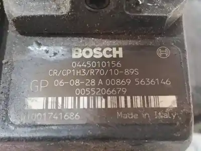 Second-hand car spare part Injection Pump for OPEL ZAFIRA B Cosmo OEM IAM references 0445010156  0055206679