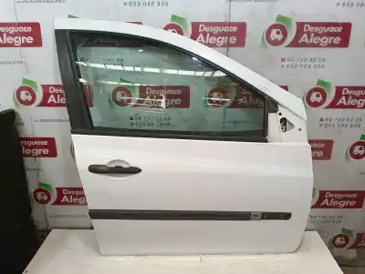 Peça sobressalente para automóvel em segunda mão porta dianteira direita por renault clio iii authentique referências oem iam   