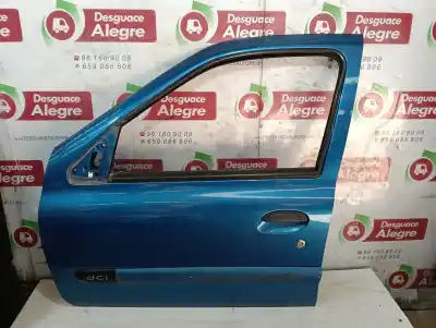 Автозапчастина б/у передні ліві двері для renault clio ii fase ii (b/cb0) base authentique 82 cv / 60 kw посилання на oem iam   