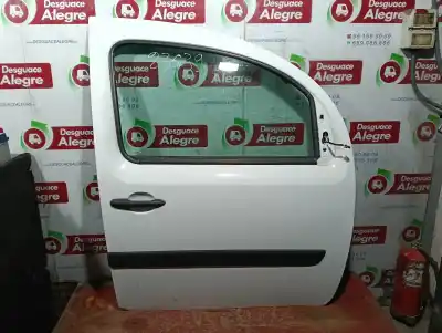 Second-hand car spare part front right door for renault kangoo ii (f/kw0) profesional 75 cv / 55 kw oem iam references   