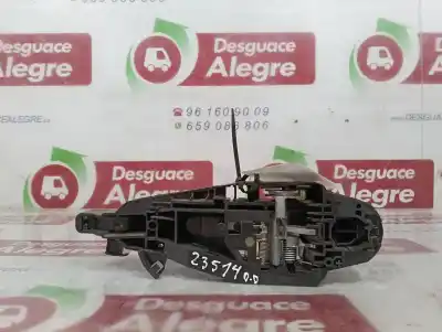 Second-hand car spare part exterior right front door handle for opel combo cargo (e) basis 102 cv / 75 kw oem iam references 9802977180  