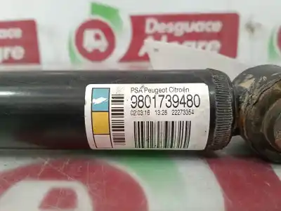 Peça sobressalente para automóvel em segunda mão amortecedor traseiro esquerdo por citroen c3 attraction referências oem iam 9801739480