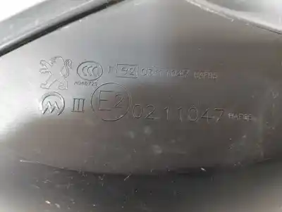 İkinci el araba yedek parçası Sol Ayna için PEUGEOT 2008 (--.2013->) GT Line OEM IAM referansları 0211047  