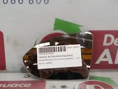 Recambio de automóvil de segunda mano de CRISTAL RETROVISOR IZQUIERDO para VW GOLF VII (5G1, BQ1, BE1, BE2)  referencias OEM IAM 20450507  