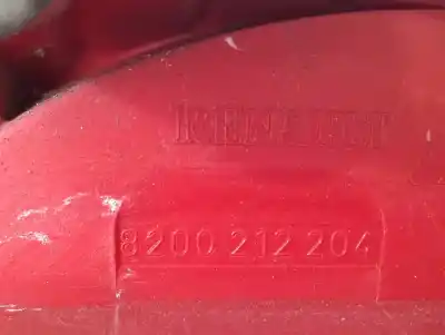 Second-hand car spare part right tailgate light for renault modus confort dynamique oem iam references 8200212204  