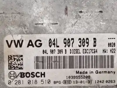 Second-hand car spare part  for SEAT LEON (5F1)  OEM IAM references 04L907309B  0281018510