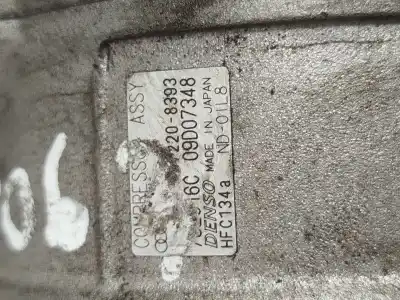 Pezzo di ricambio per auto di seconda mano COMPRESSORE ARIA CONDIZIONATA per AUDI A4 B6 (8E2)  Riferimenti OEM IAM 09D07348  