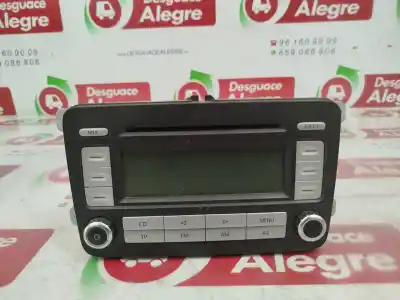 İkinci el araba yedek parçası SES SISTEMI / RADYO CD için VOLKSWAGEN JETTA III (1K2)  OEM IAM referansları 1K0035186R  