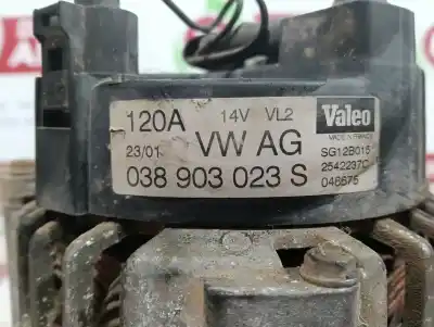 Автозапчастина б/у генератор для audi a3 (8l) 1.6 ambiente посилання на oem iam 038903023s  