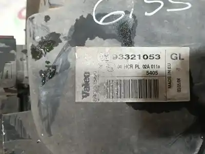 Second-hand car spare part right headlight for opel meriva cosmo oem iam references 89308560  