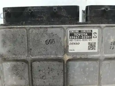 Second-hand car spare part Ecu Engine Control for TOYOTA AURIS (_E15_) 2.0 D-4D (ADE150_) OEM IAM references 8966102D91  