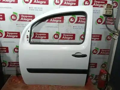 Second-hand car spare part left front door for renault kangoo ii (f/kw0) profesional 75 cv / 55 kw oem iam references   