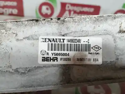Second-hand car spare part INTERCOOLER for RENAULT KANGOO II (F/KW0)  OEM IAM references 144963234R  