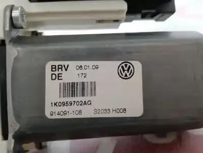 Second-hand car spare part RIGHT FRONT WINDOW MOTOR for VOLKSWAGEN GOLF VI (5K1)  OEM IAM references 1K0959702AG  