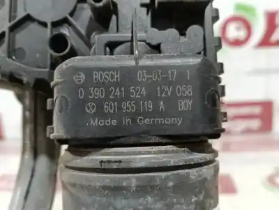 Pezzo di ricambio per auto di seconda mano tiranti e motorino del tergicristallo anteriore per skoda fabia (6y2/6y3) comfort line riferimenti oem iam 0390241524  6q1955119a