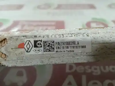 Автозапчастина б/у водяний радіатор для dacia dokker essential посилання на oem iam 214108831r  