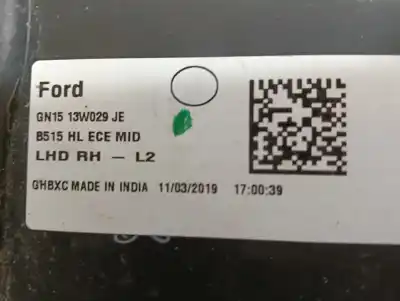 Recambio de automóvil de segunda mano de FARO DERECHO para FORD ECOSPORT (CR6)  referencias OEM IAM GN1513W029  