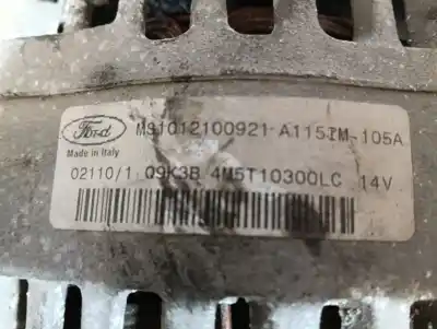 Автозапчастина б/у генератор для ford focus c-max (cap) ambiente (d) посилання на oem iam 4n5t10300lc  