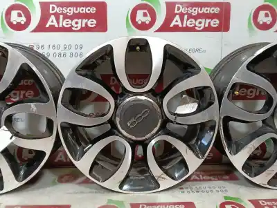Recambio de automóvil de segunda mano de juego llantas para fiat 500 l (330) basic 105 cv / 77 kw referencias oem iam 735585994  