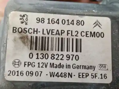 İkinci el araba yedek parçası Arka Sag Cam Regülatörü için PEUGEOT 2008 (--.2013->) GT Line OEM IAM referansları 9816401480  
