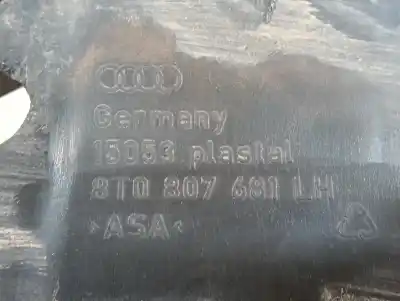 Peça sobressalente para automóvel em segunda mão grelha de pára choques esquerda por audi a5 coupe (8t) 1.8 tfsi 170 cv / 125 kw referências oem iam 8t0807681