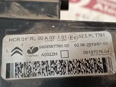 Автозапчасти б/у левая фара за citroen jumpy combi confort xs 120 cv / 88 kw ссылки oem iam 9808567780
