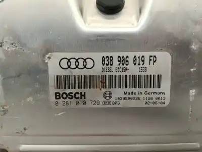 Автозапчасти б/у блок управления двигателем за audi a4 b6 avant (8e5) 1.9 tdi ссылки oem iam 038906019fp