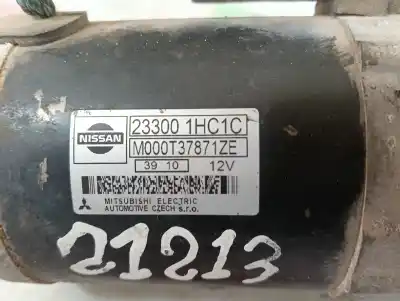 Second-hand car spare part starter motor for nissan note acenta oem iam references 233001hc1c  
