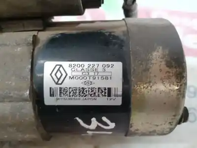 Second-hand car spare part starter motor for renault clio ii fase ii (b/cb0) dynamique 101 cv / 74 kw oem iam references 8200227092   Second-hand car spare part starter motor for renault clio ii fase ii (b/cb0) dynamique 101 cv / 74 kw oem iam references 8200227092