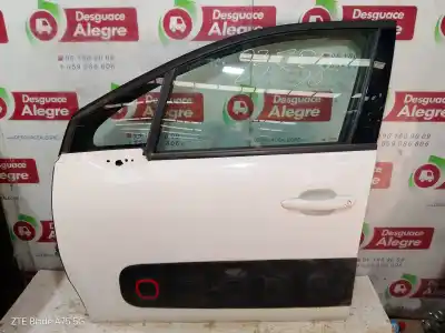 Second-hand car spare part left front door for citroen c3 elle oem iam references 
