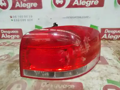 Second-hand car spare part right tailgate light for audi a3 (8p1) 2.0 tdi 16v oem iam references 8p0945096024s  