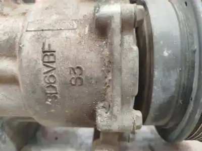 Second-hand car spare part air conditioning compressor for renault clio ii fase ii (b/cb0) base authentique 82 cv / 60 kw oem iam references sd6vbf  