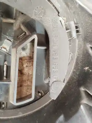 Peça sobressalente para automóvel em segunda mão GRELHA FRONTAL por VOLKSWAGEN POLO (9N1) Match Referências OEM IAM 6Q0853653E  