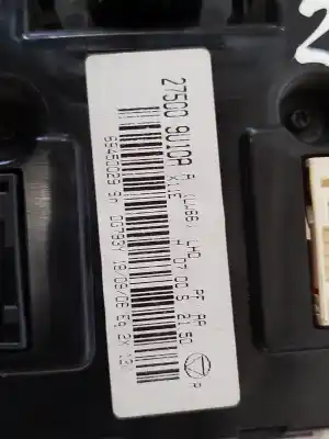 Peça sobressalente para automóvel em segunda mão comando de sofagem (chauffage / ar condicionado) por nissan note (e11e) acenta referências oem iam 275009u10a  