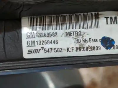 Автозапчастина б/у правий задний огляд для opel insignia a sedán (g09) 2.0 cdti (69) посилання на oem iam 021002  