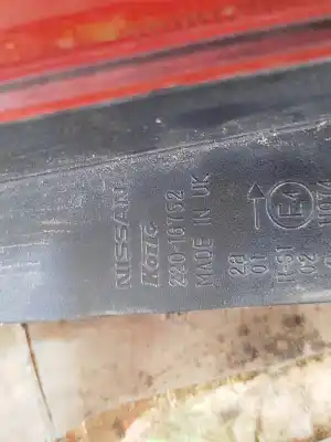 Second-hand car spare part right tailgate light for nissan note (e11e) acenta oem iam references 22016752  