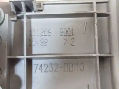 Second-hand car spare part left front power window switch for toyota yaris (ksp9/scp9/nlp9) básico oem iam references 742320d110  