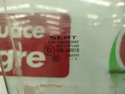 Second-hand car spare part front right glass window for seat leon (5f1) 1.6 tdi oem iam references 