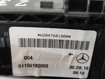 Автозапчастина б/у ЗОВНІШНЯ РУЧКА ПЕРЕДНЯ ПРАВ для MERCEDES-BENZ CLASE GLA (W156) GLA 200 CDI Edition 1 (156.908) 136 CV / 100 KW Посилання на OEM IAM 01150182002  