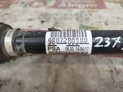 Second-hand car spare part front right transmission for citroen c3 elle oem iam references 9807280380  