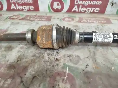 Second-hand car spare part front right transmission for citroen c3 elle oem iam references 9807280380  