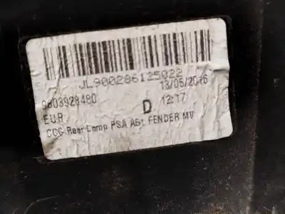 Second-hand car spare part  for CITROEN C3  OEM IAM references 9803928480  