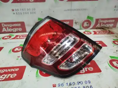 Second-hand car spare part left tailgate light for citroen c3 attraction oem iam references 9803928880  